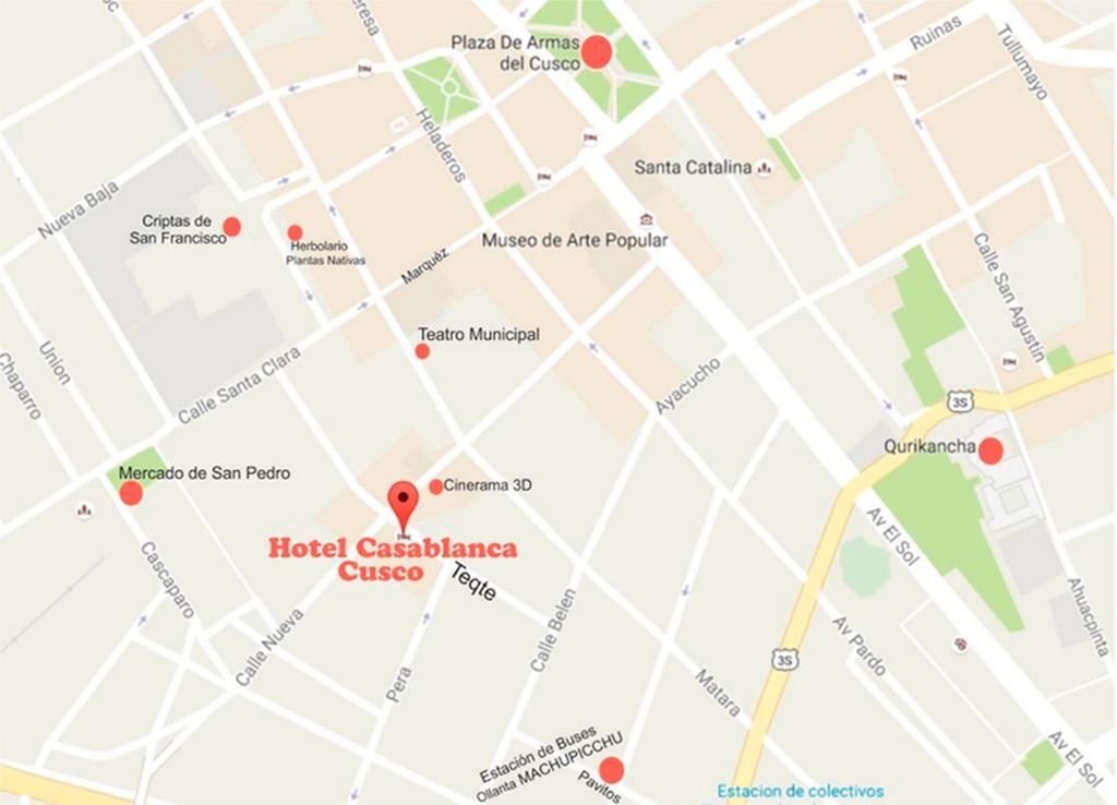 Hotel Casablanca Куско Екстериор снимка